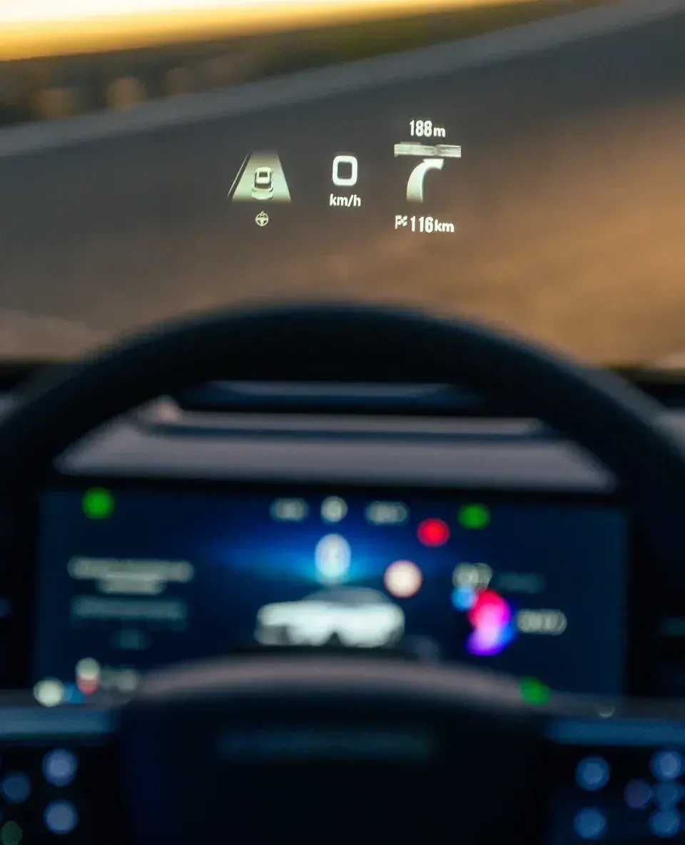 Windshield Heads-Up Display